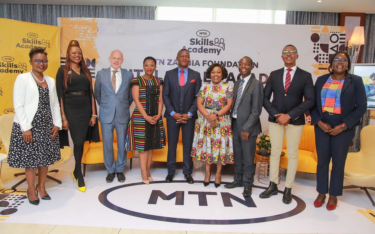 MTN Zambia Foundation Launches the First MTN Skills Academy ...