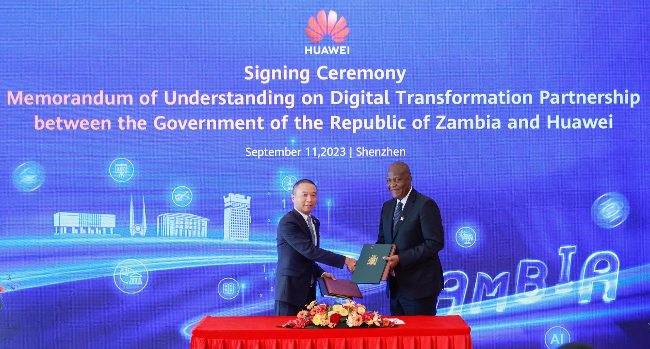 Zambian Government Signs MoU with Huawei to Promote Digital ...