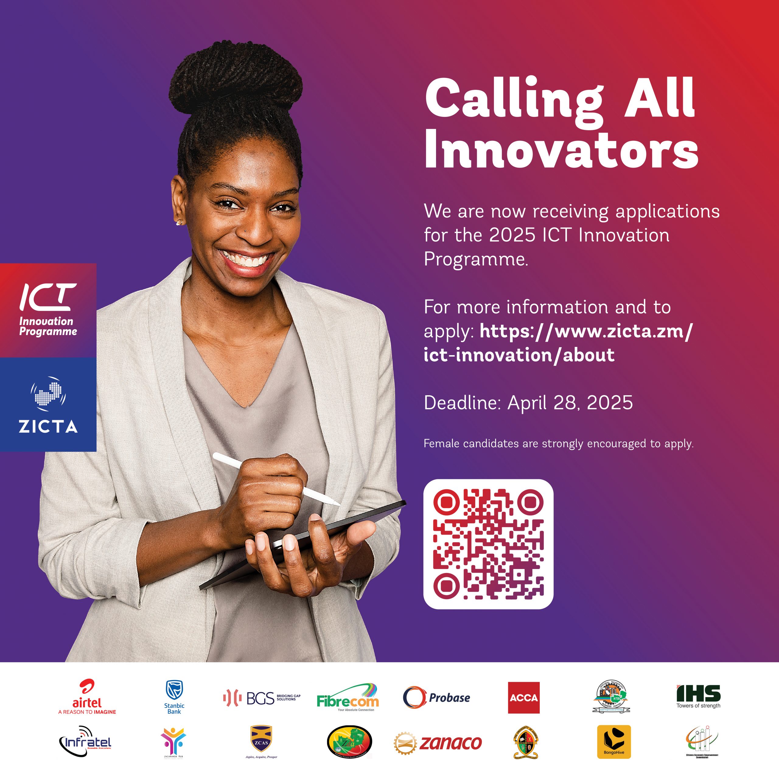 ZICTA ICT Innovation Programme 2025 Applications Now Open! - Techtrends ...