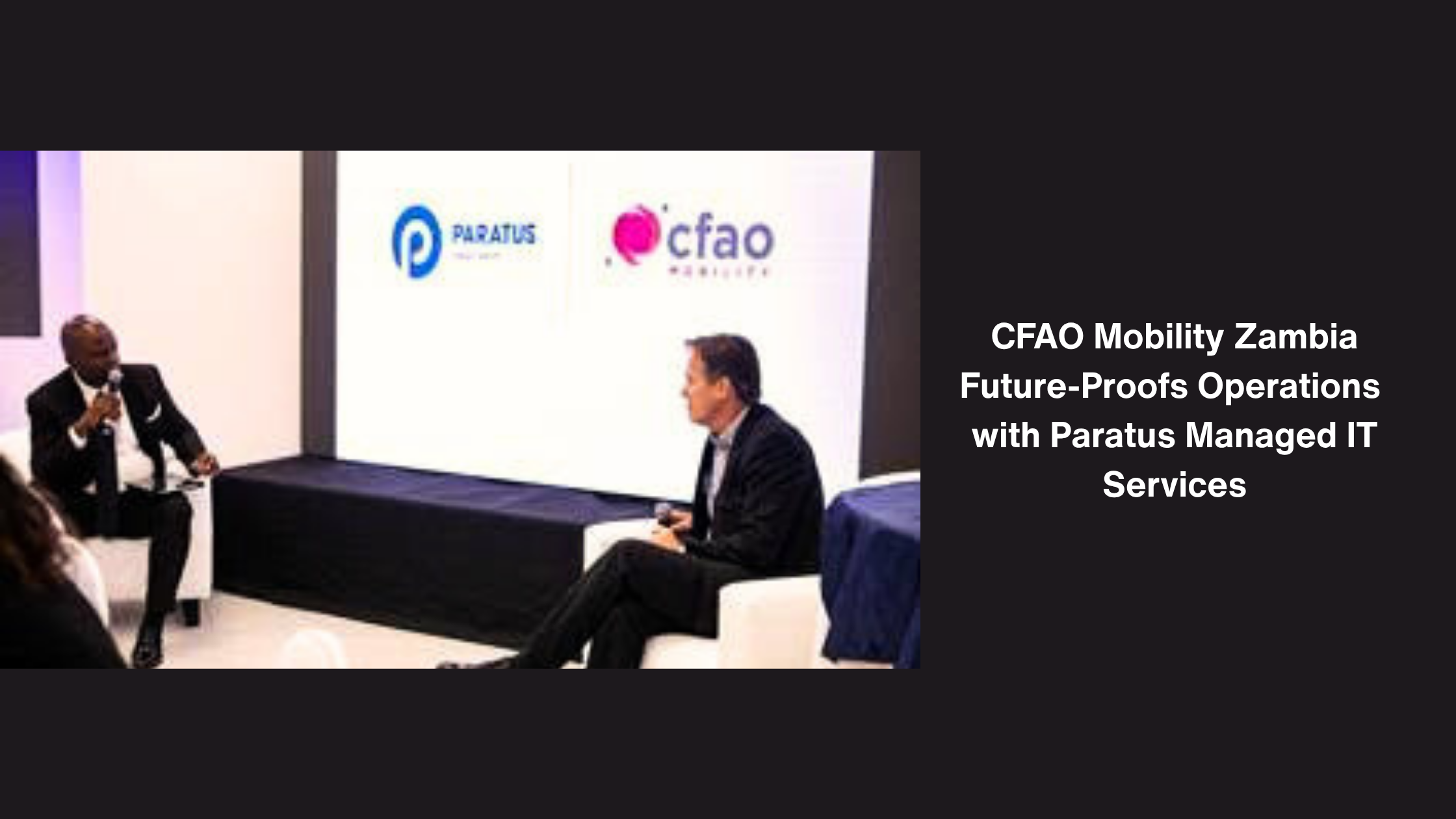 CFAO Mobility Zambia Future-Proofs Operations with Paratus Managed IT ...